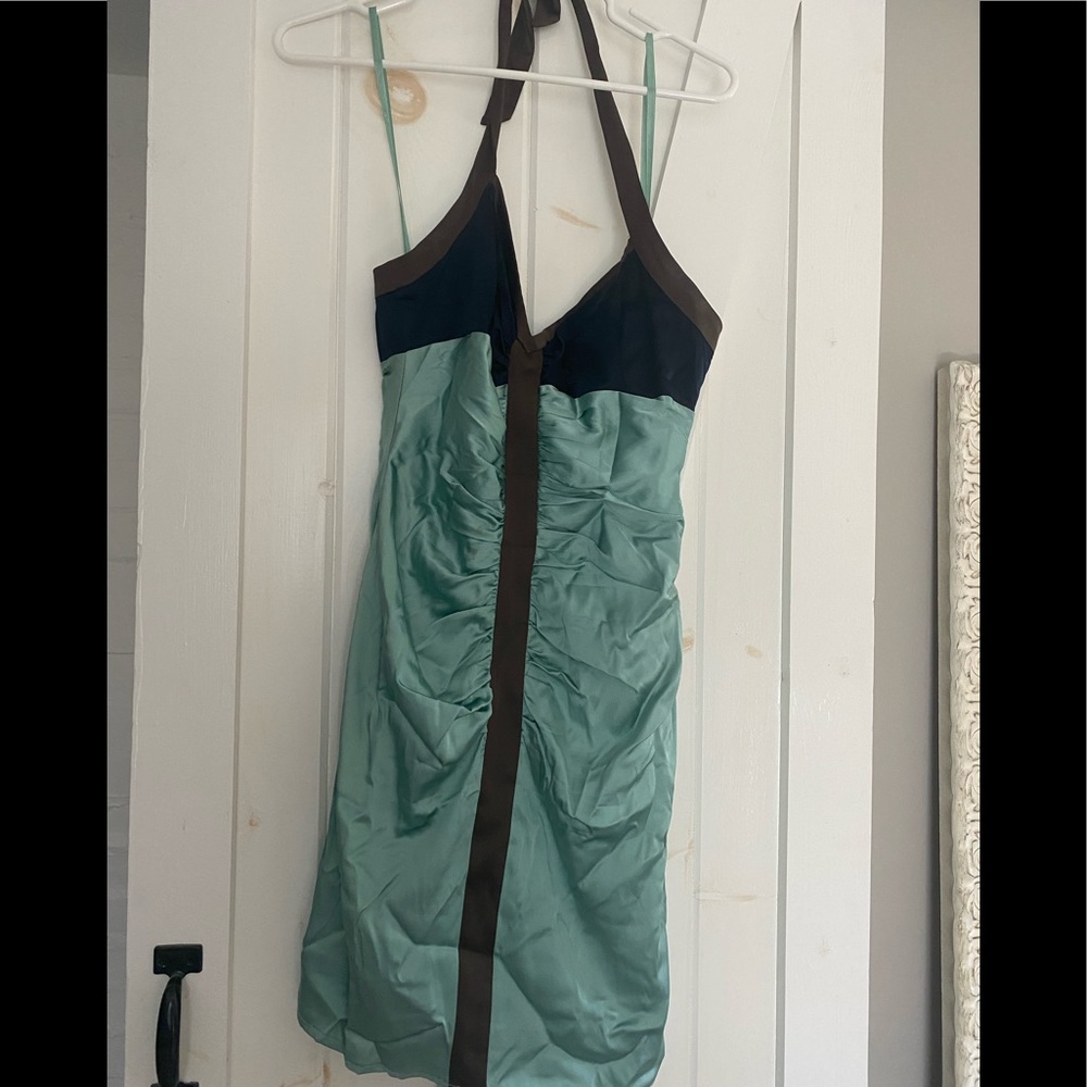 BCBG silk dress, size small. Worn twice.
